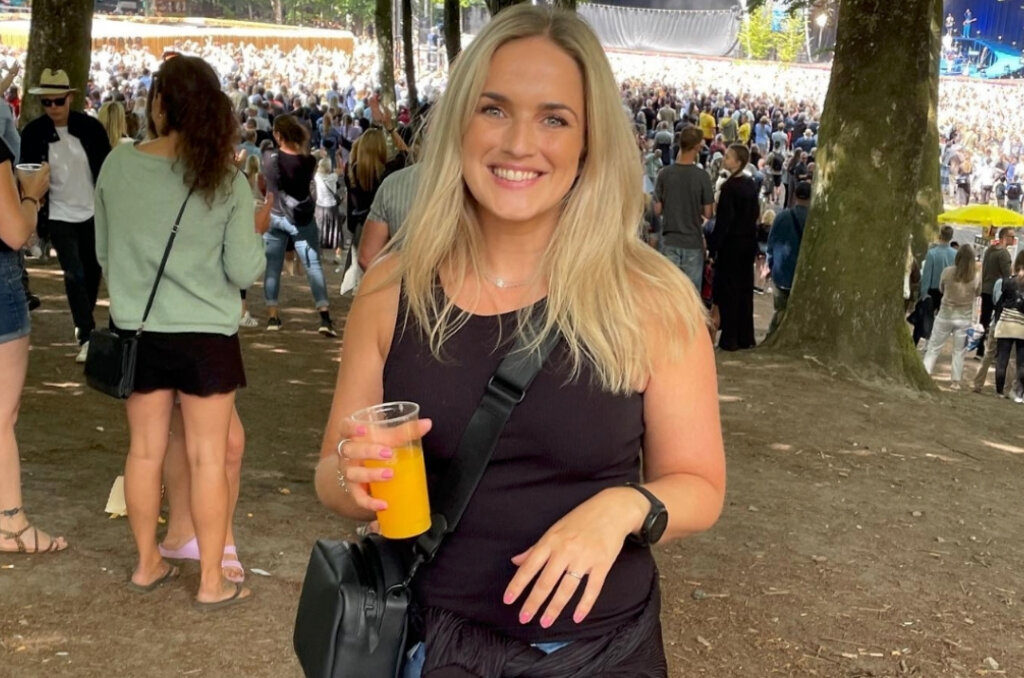 Pretty Norwegian woman