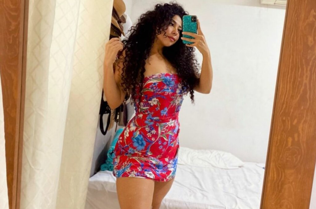 Pretty Mexican lady